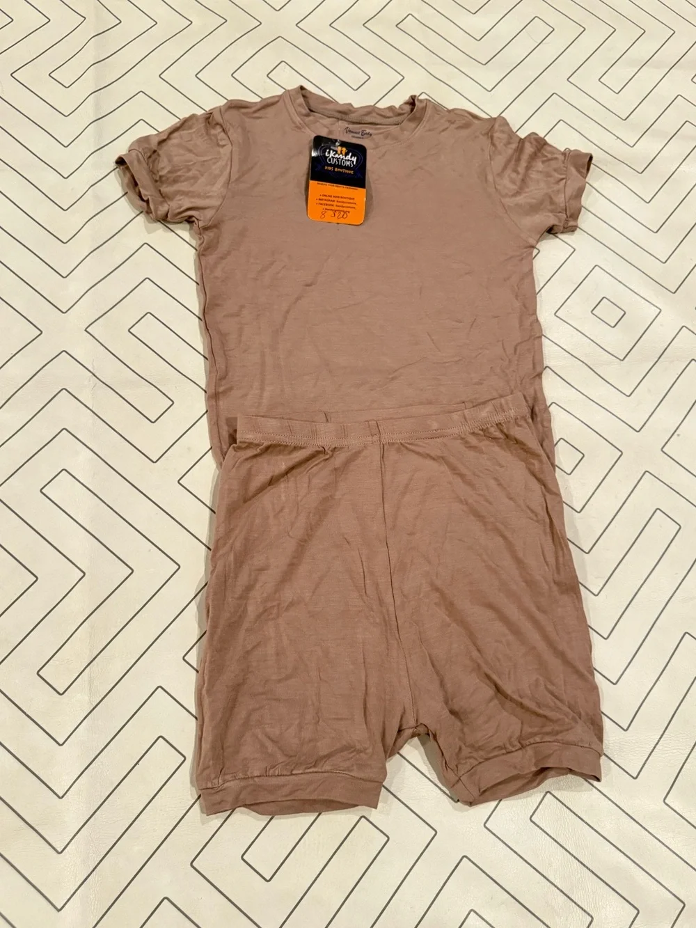 NWT Vaenait Baby Short Sleeve Pajama Set